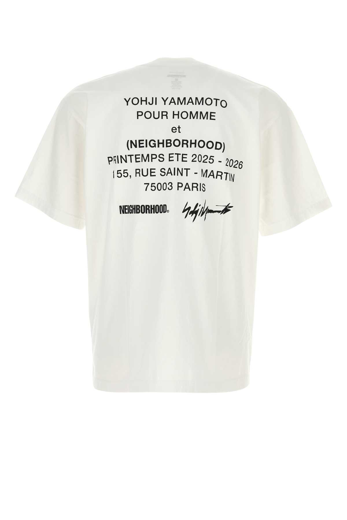 [YOHJI YAMAMOTO] T-shirts Short Sleeve SS26 HKT96996 1