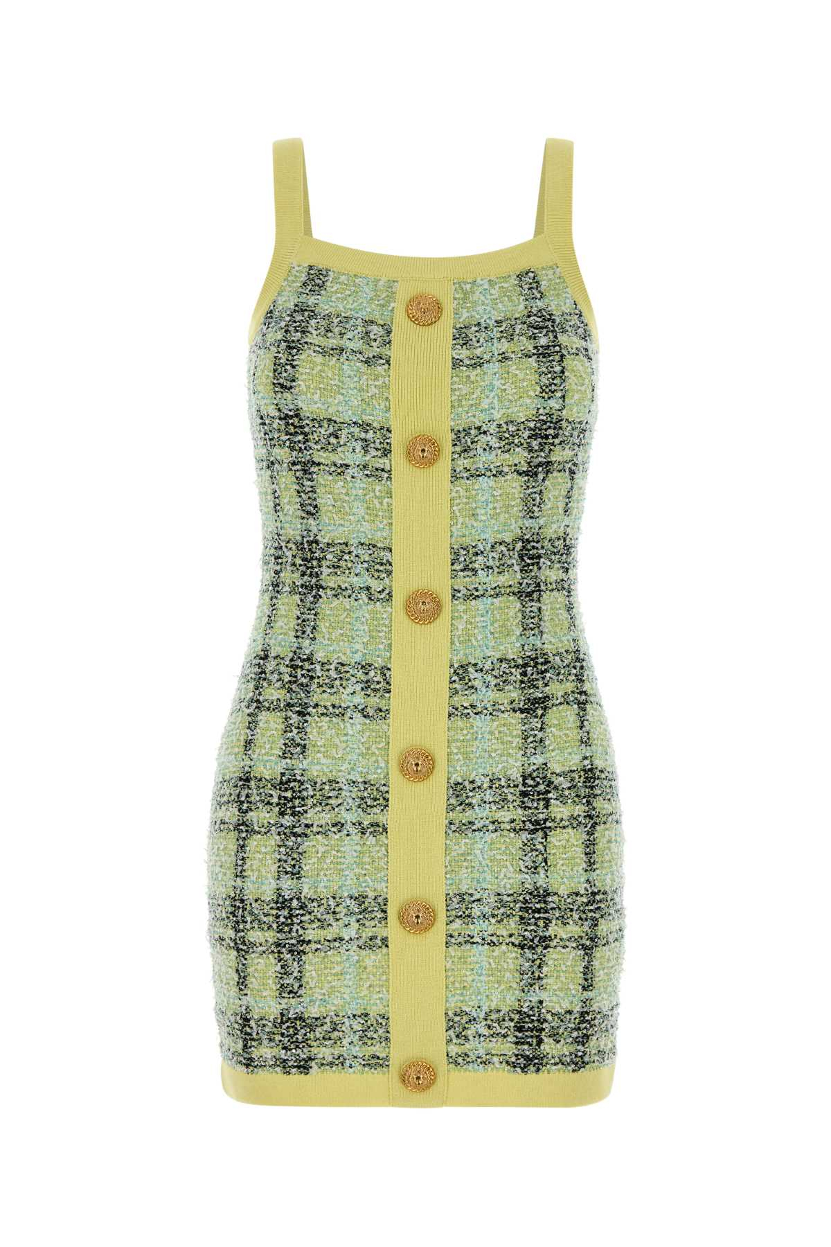 [Balmain] Sleeveless dress SS26 GF1R4032KJ56 IJX