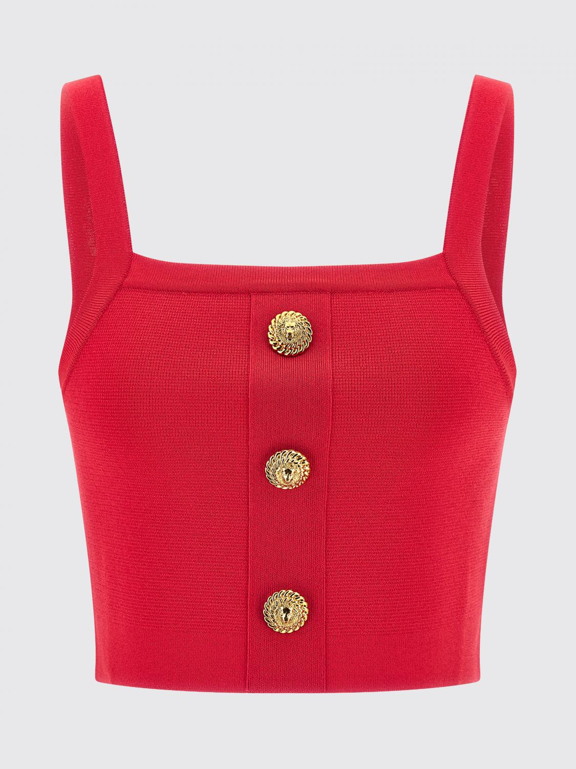 [Balmain] Tank top SS26 GF1AA415KJ43 4PK