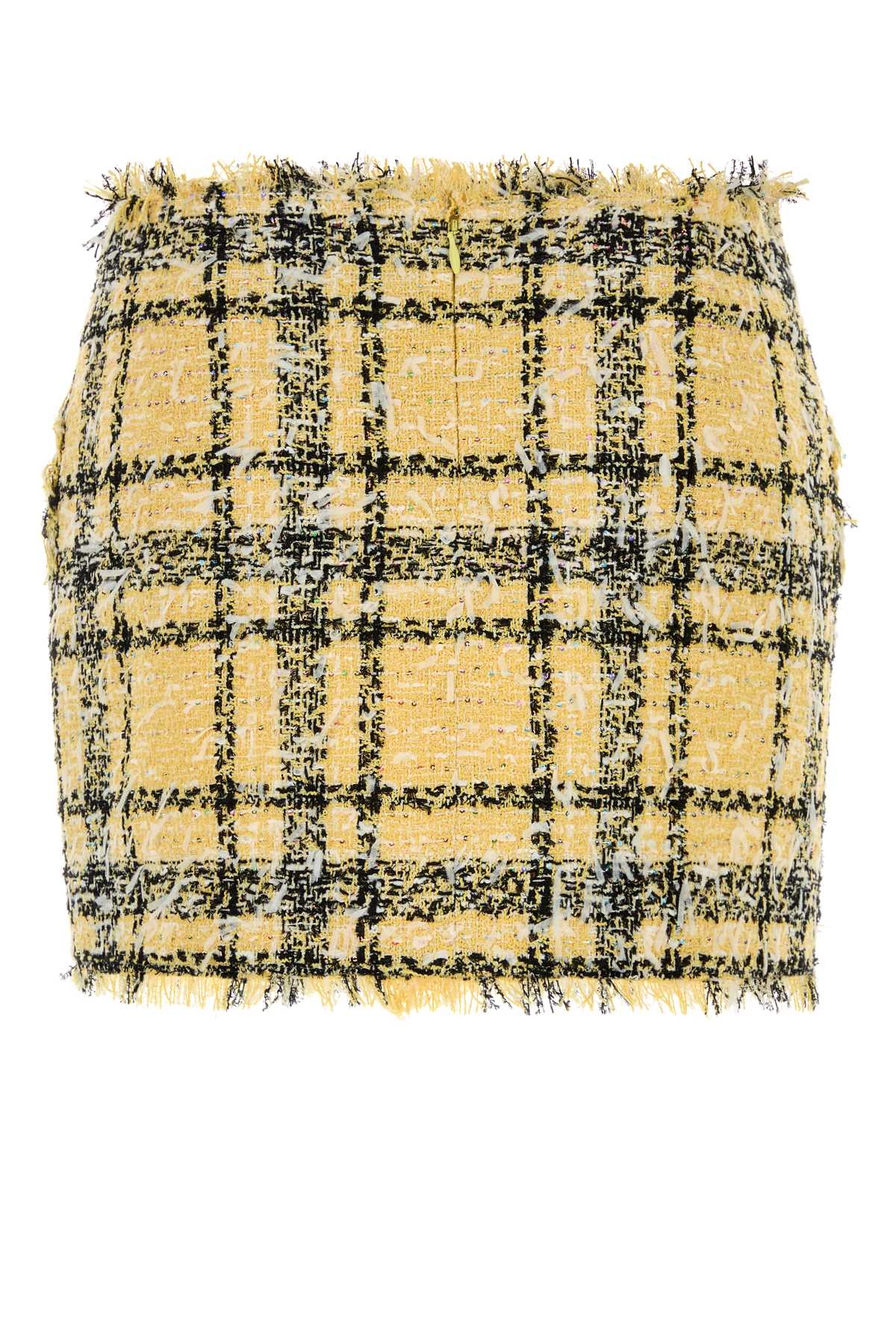 [Balmain] Mini skirt SS26 GF1LBB42XL73 AAA