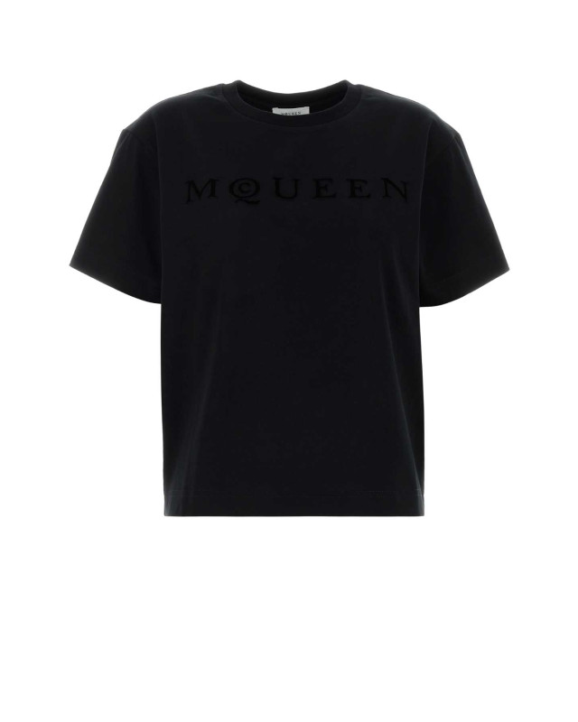 [Alexander McQueen] T-shirts Short Sleeve SS26 858325QLAE6 1000