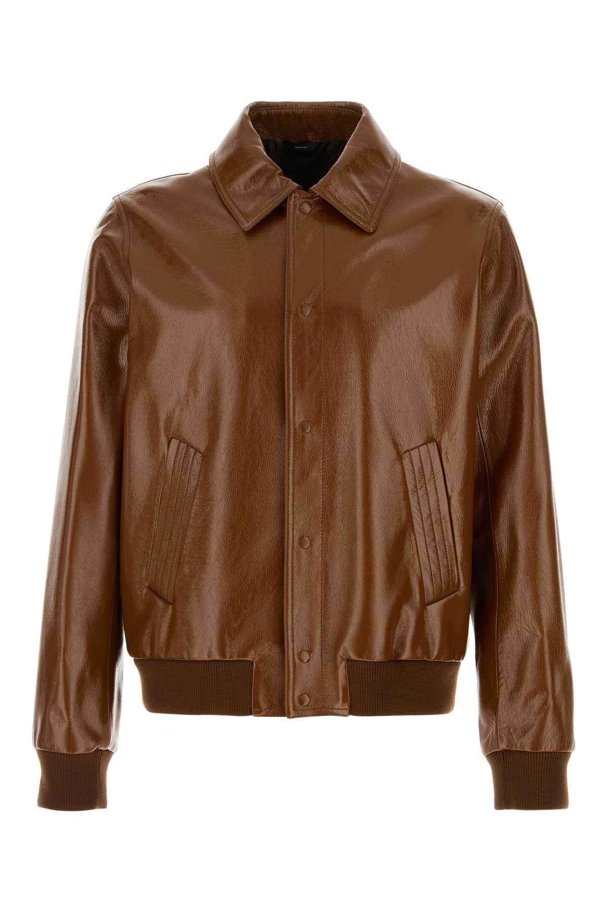 [Fendi] Leather Jacket SS26 FPJ141AVZR F0BR1