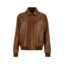 [Fendi] Leather Jacket SS26 FPJ141AVZR F0BR1
