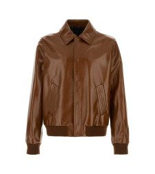 [Fendi] Leather Jacket SS26 FPJ141AVZR F0BR1