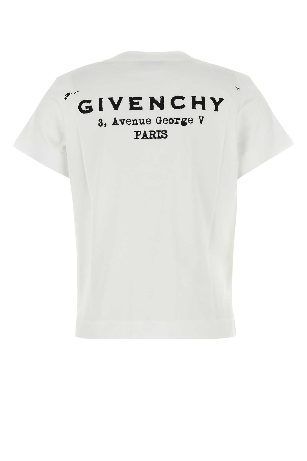 [Givenchy] T-shirts Short Sleeve SS26 BW70FJP75N 100