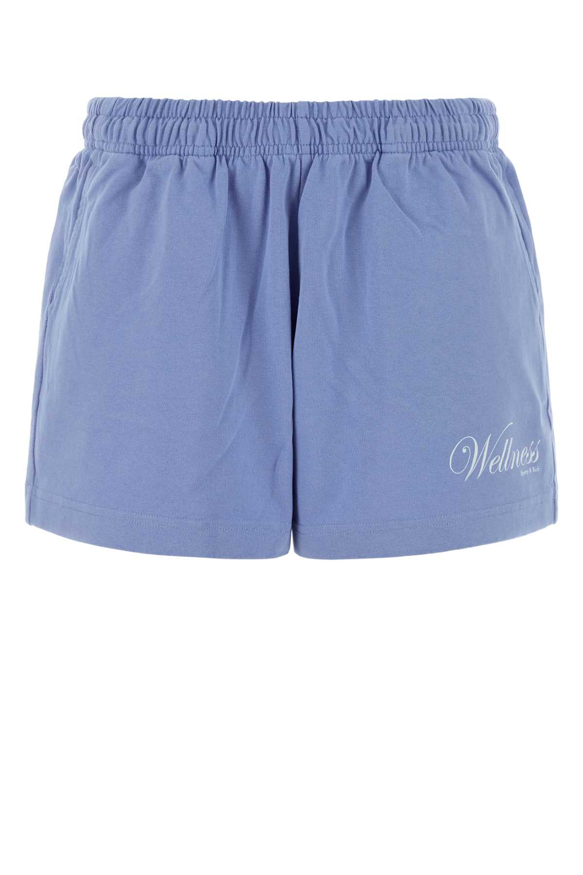 [SPORTY & RICH] Shorts SS26 SH03776083BL43 PERIWINKLE