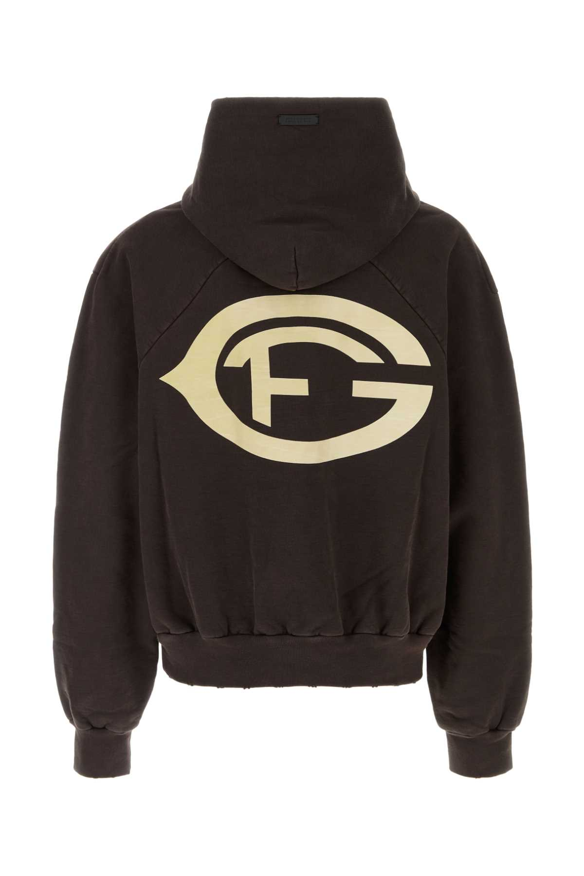 [Fear of God] T-shirts Long Sleeve SS26 FG9M129938BHF DARKBROWN