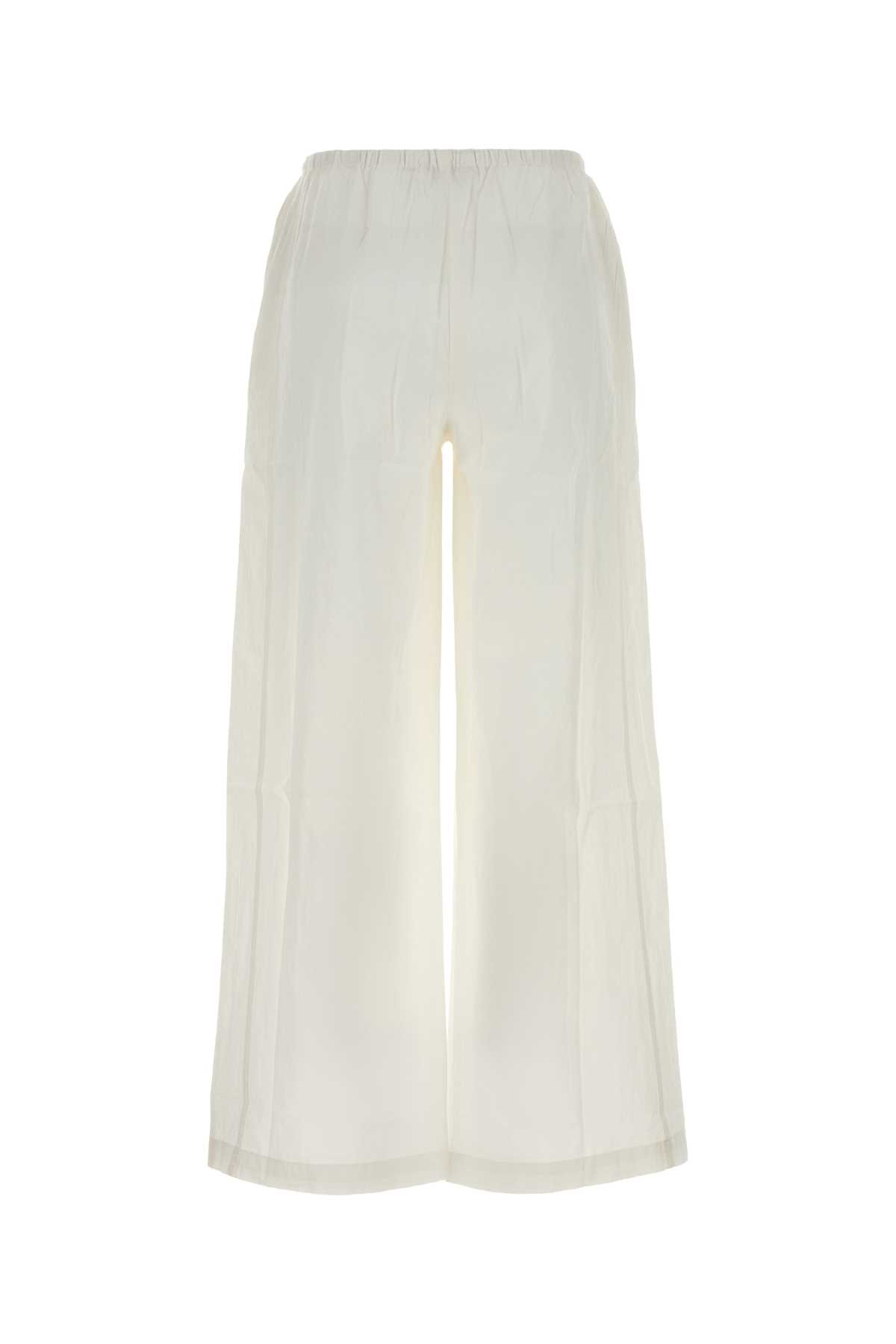 [GIMAGUAS] Trousers SS26 DEVITROUSERS WHITE