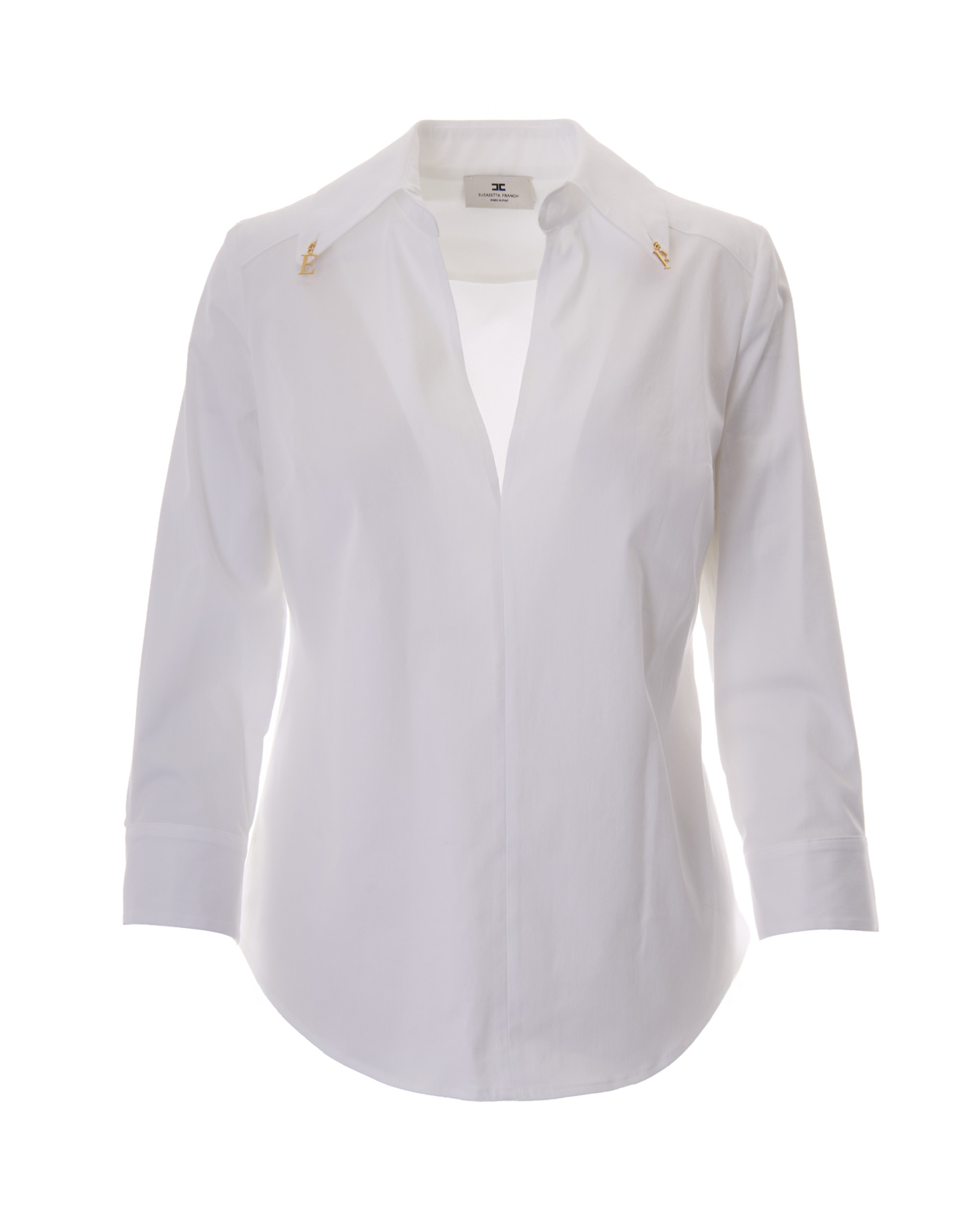 [ELISABETTA FRANCHI] Shirts Long Sleeve FW26 CA19366E2100