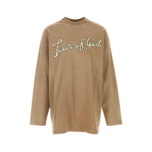 [Fear of God] T-shirts Long Sleeve SS26 FG9M109950HWJ DUNEPEARL