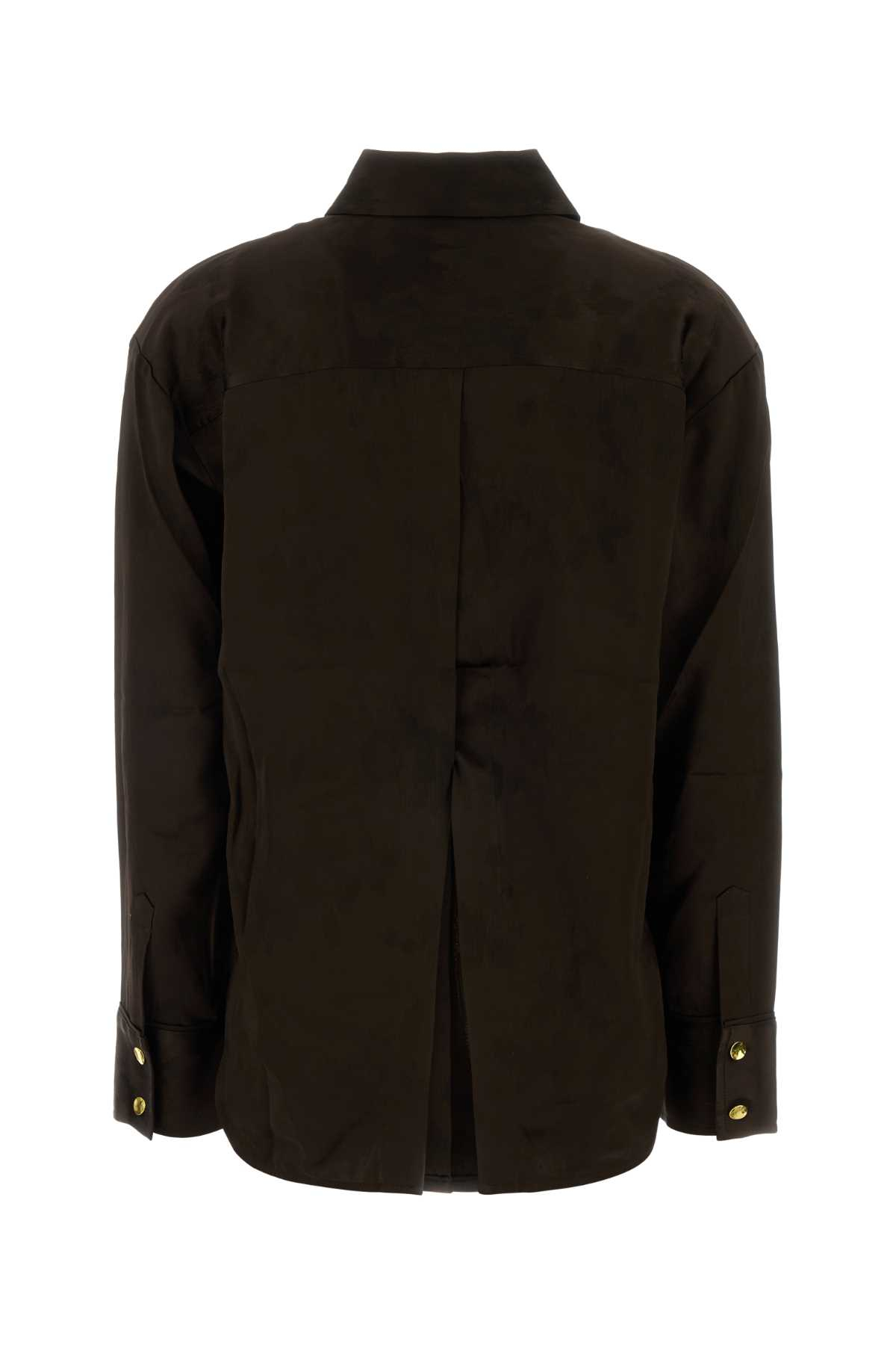 [GANNI] Shirts Long Sleeve SS26 A1040264 ZWX
