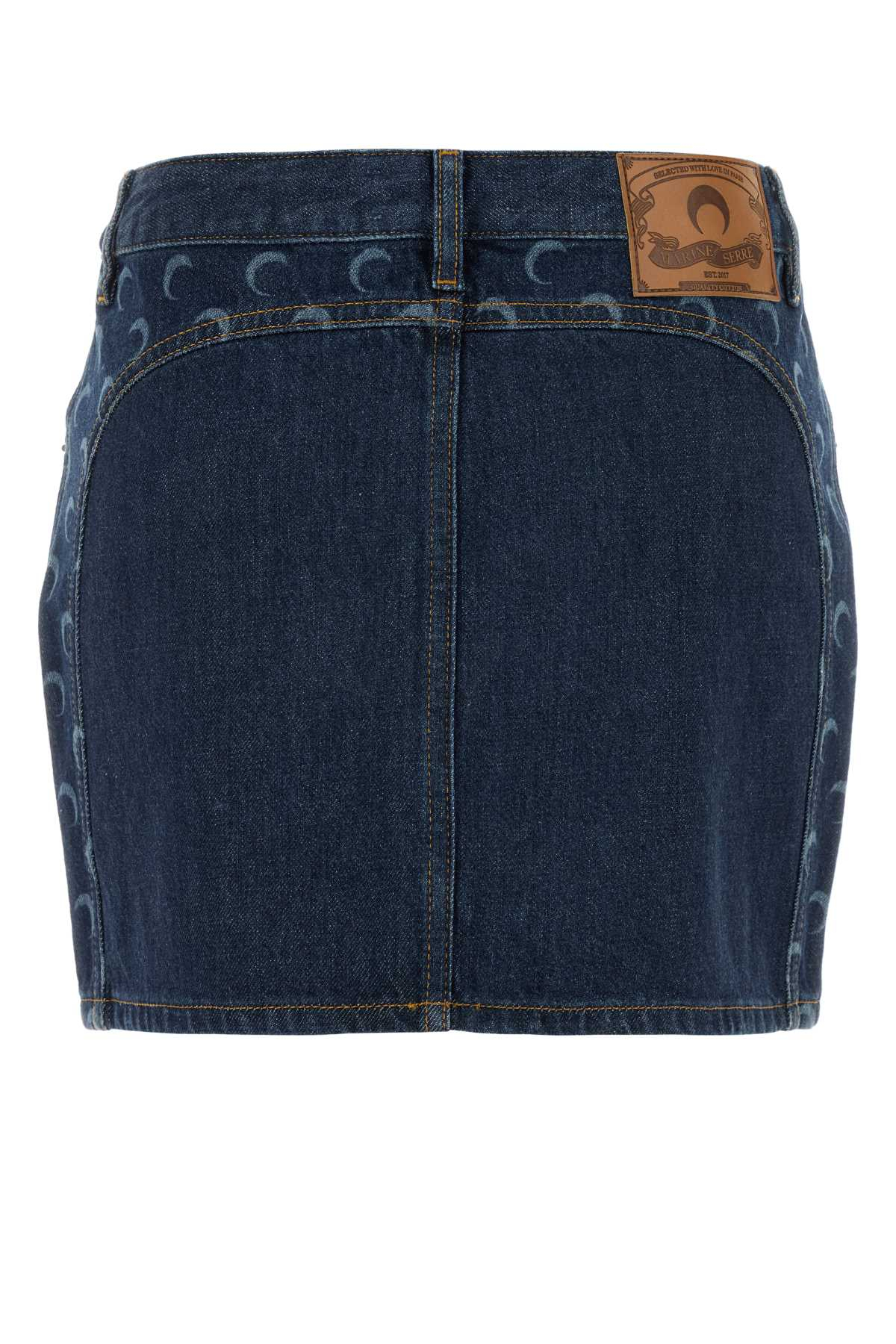 [MARINE SERRE] Mini skirt SS26 WSK135ARDEN0002 BL80