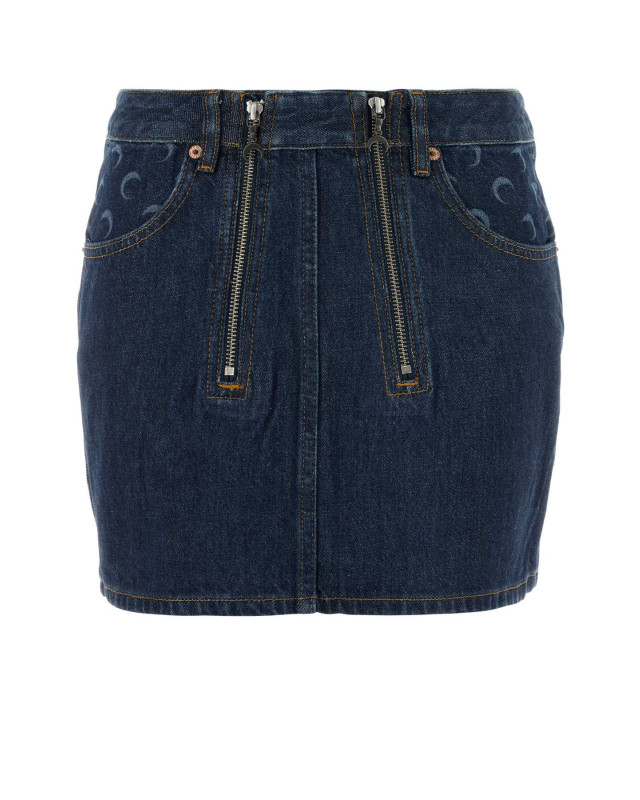 [MARINE SERRE] Mini skirt SS26 WSK135ARDEN0002 BL80