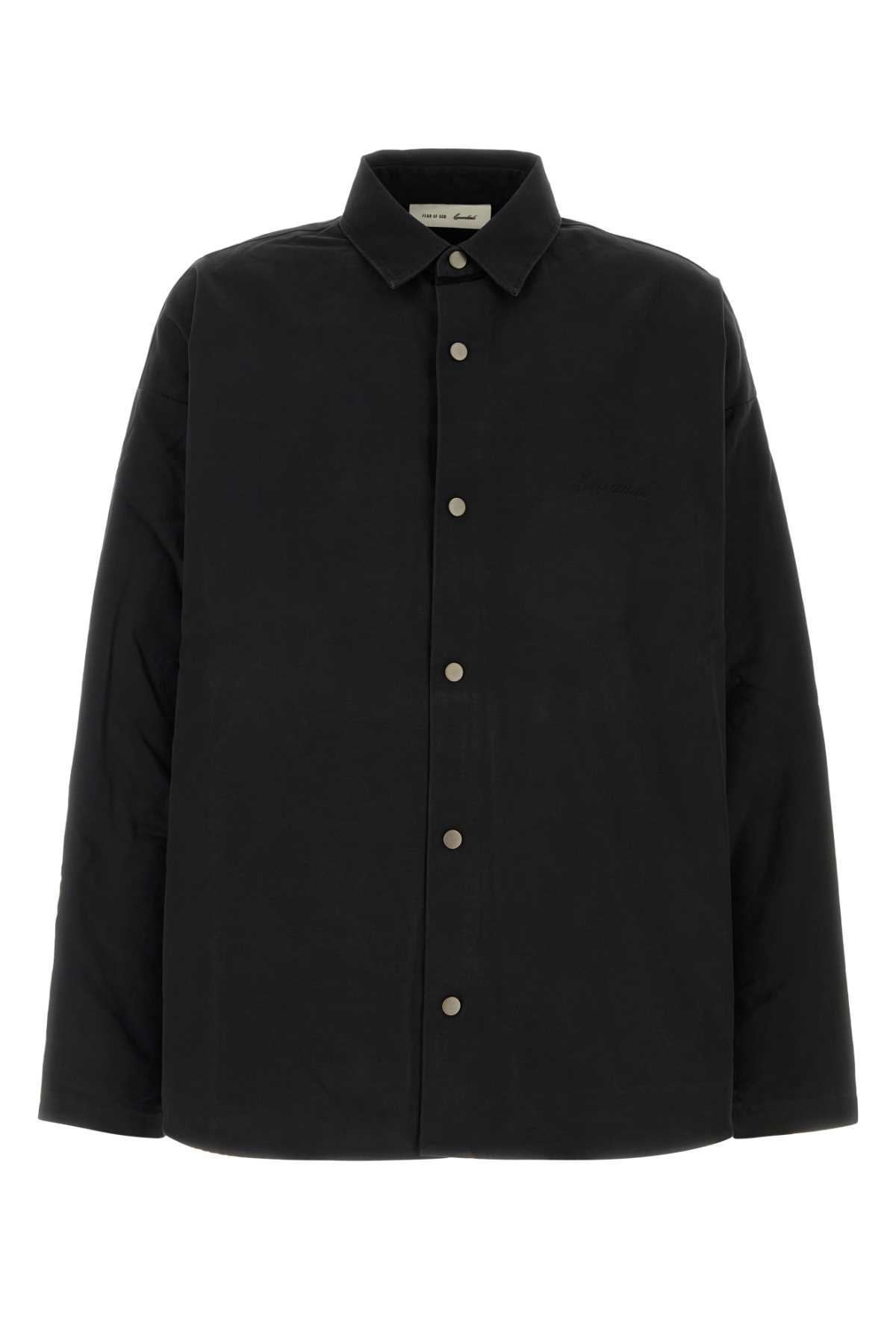 [FEAR OF GOD ESSENTIAL] Shirts SS26 192SP266951F VINTAGEBLACK