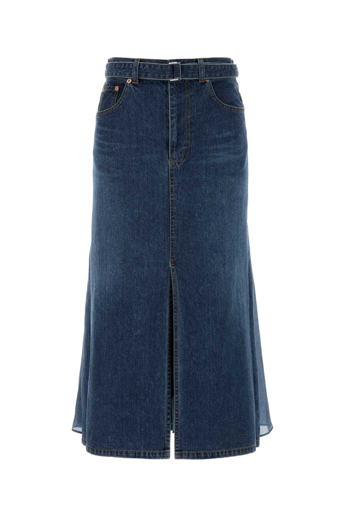 [Sacai] Long skirt SS26 2608470 401