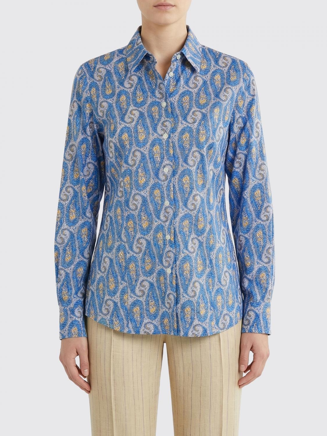 [Etro] Shirts Long Sleeve SS26 WRIA002099SAEH6 X0809