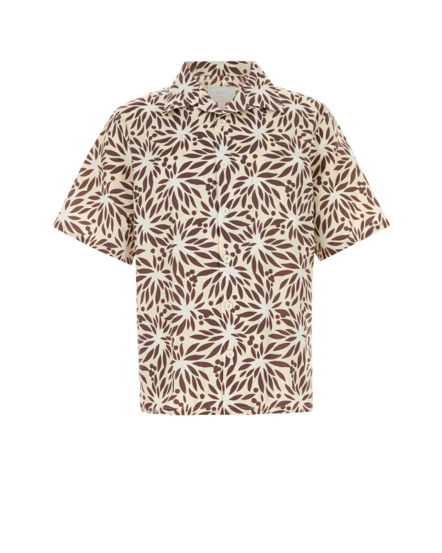 [Prada] Shirts Short Sleeve SS26 UCS414SUMO19GY F0N86