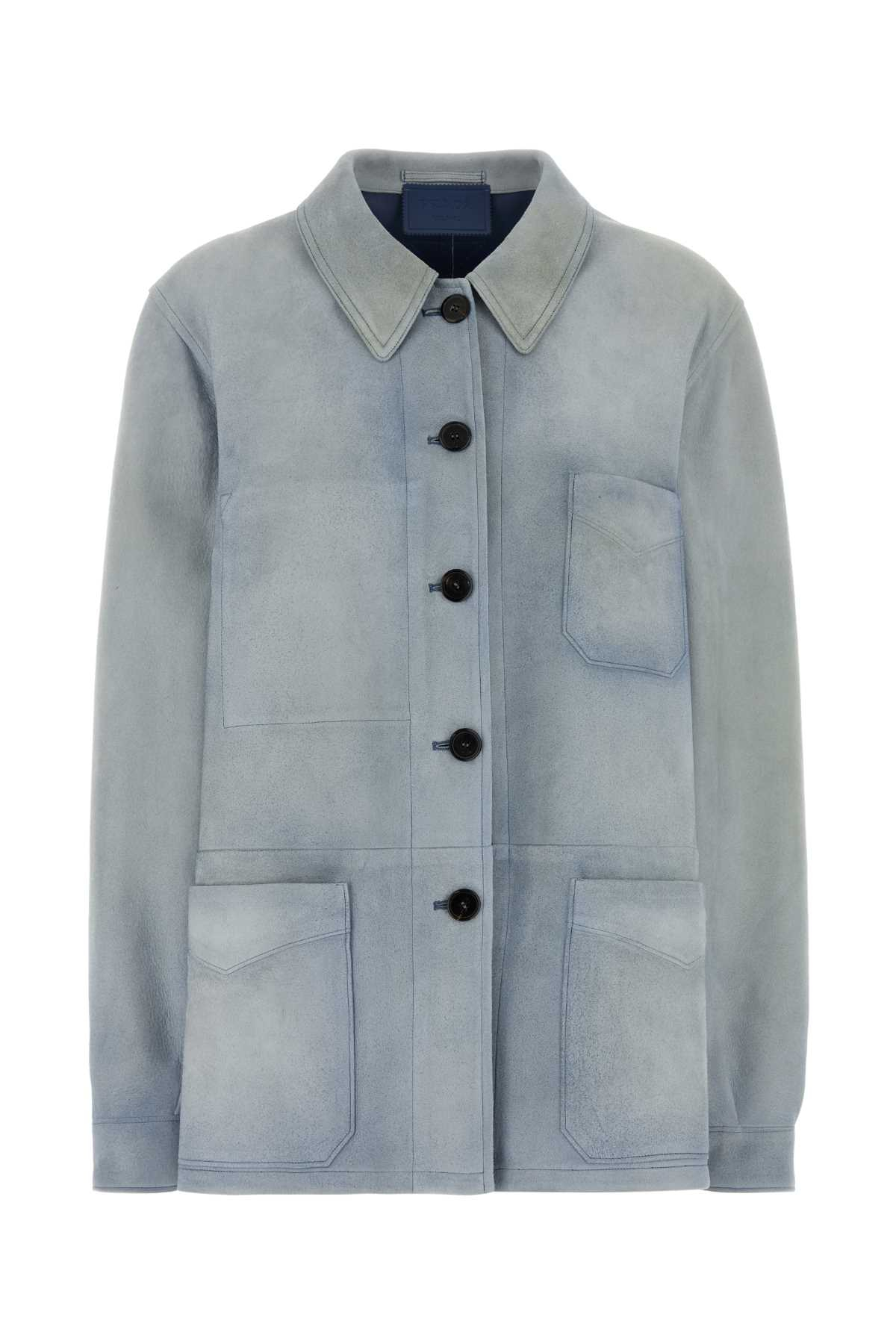 [Prada] Leather Jacket SS26 56A236SOOO1835 F0012