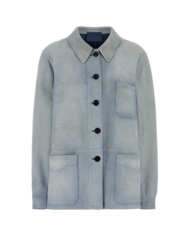 [Prada] Leather Jacket SS26 56A236SOOO1835 F0012