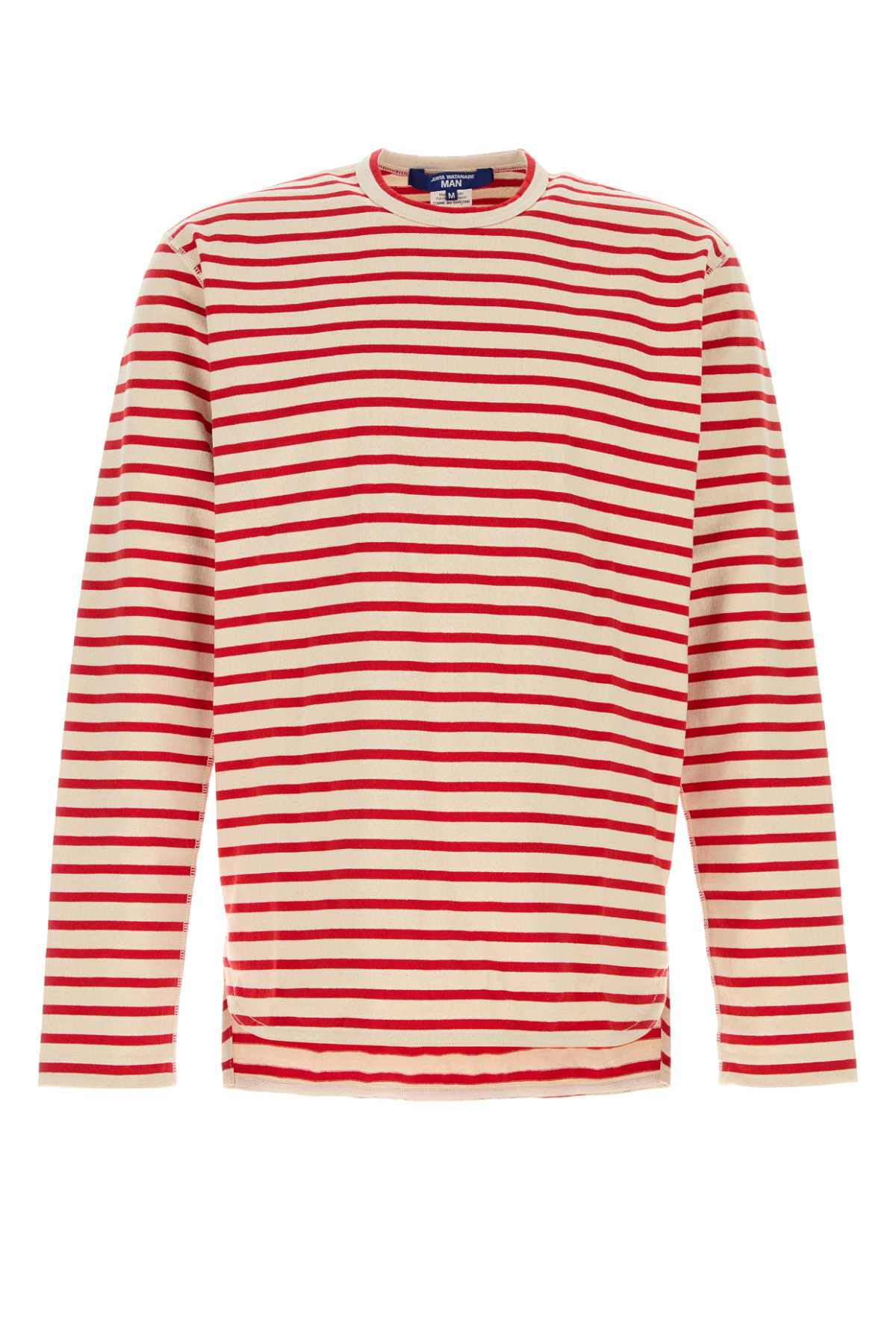 [Junya Watanabe] T-shirts Long Sleeve SS26 WQT012051 NATURALRED