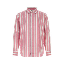 [Junya Watanabe] Shirts Long Sleeve SS26 WQB014051 WHTNVYRED