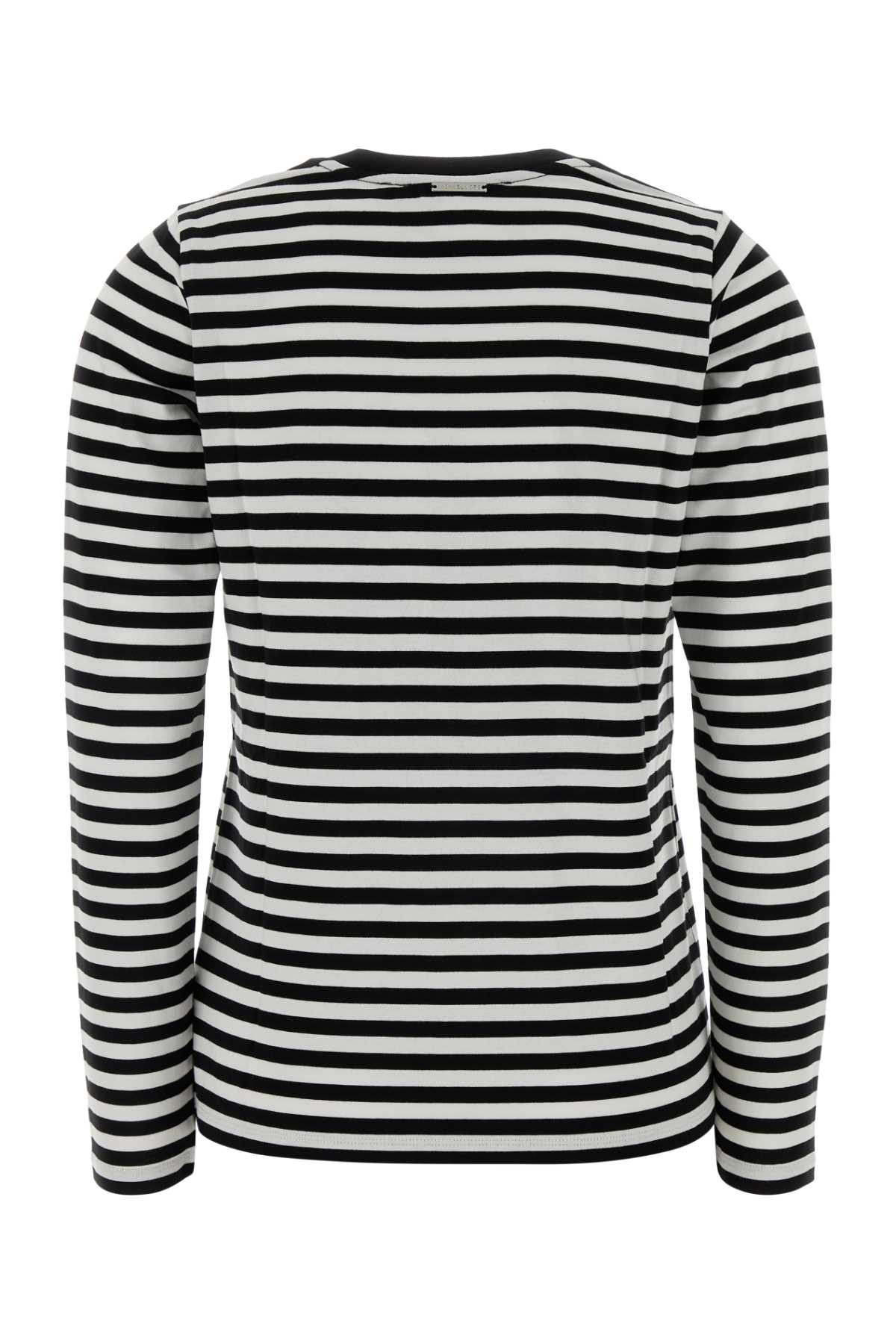 [MICHAEL BY MICHAEL KORS] T-shirts Long Sleeve SS26 MS6520JKWZ BLACKWHITE