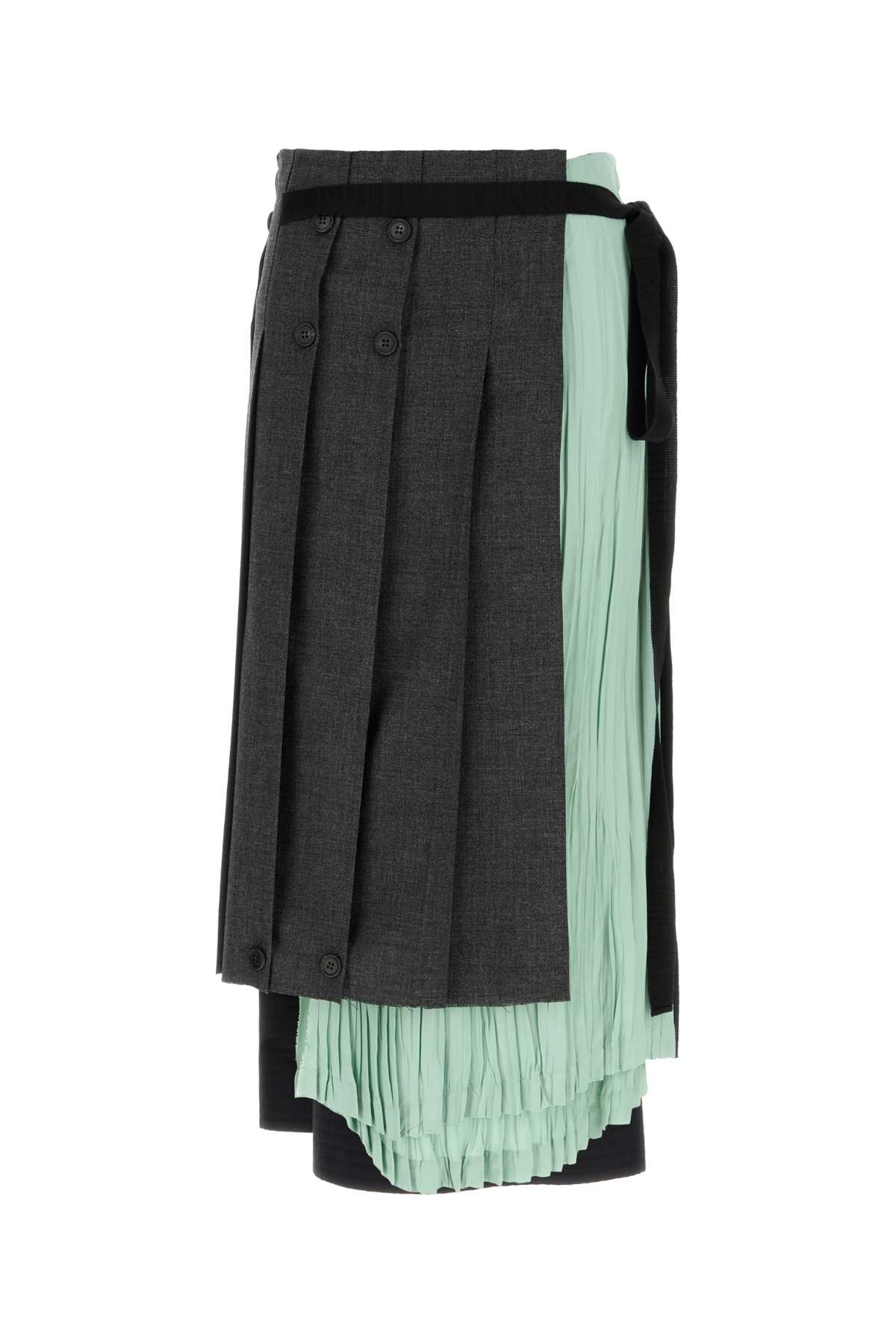 [Prada] Long skirt SS26 P164IRSOOO19Q3 F0480