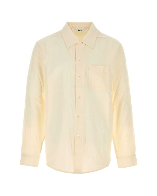 [Sefr] Shirts Long Sleeve SS26 FW23LEOVAN VANILLAWHITE