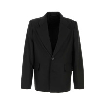[Sefr] Vest SS26 MSS26AMAREFINB FINEBLACKWOOL