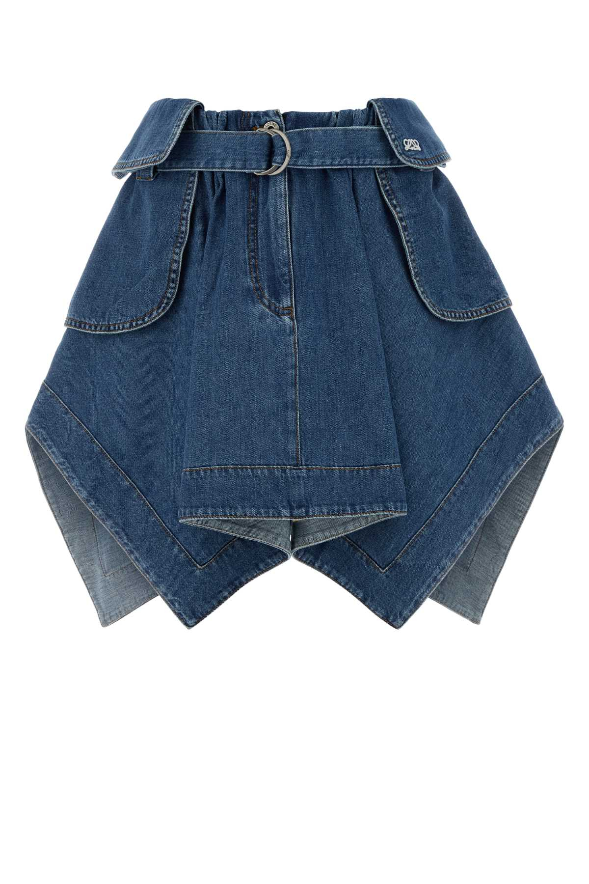 [Loewe] Mini skirt SS26 S540Y1EX03 LIGHTBLUE