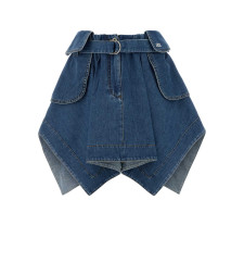 [Loewe] Mini skirt SS26 S540Y1EX03 LIGHTBLUE