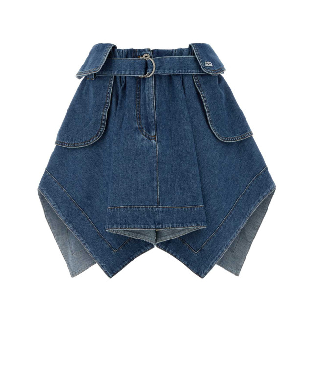 [Loewe] Mini skirt SS26 S540Y1EX03 LIGHTBLUE