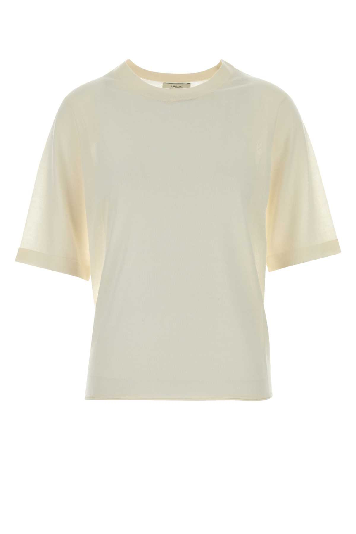 [LouLou De Saison] T-shirts Short Sleeve SS26 NALA IVORY
