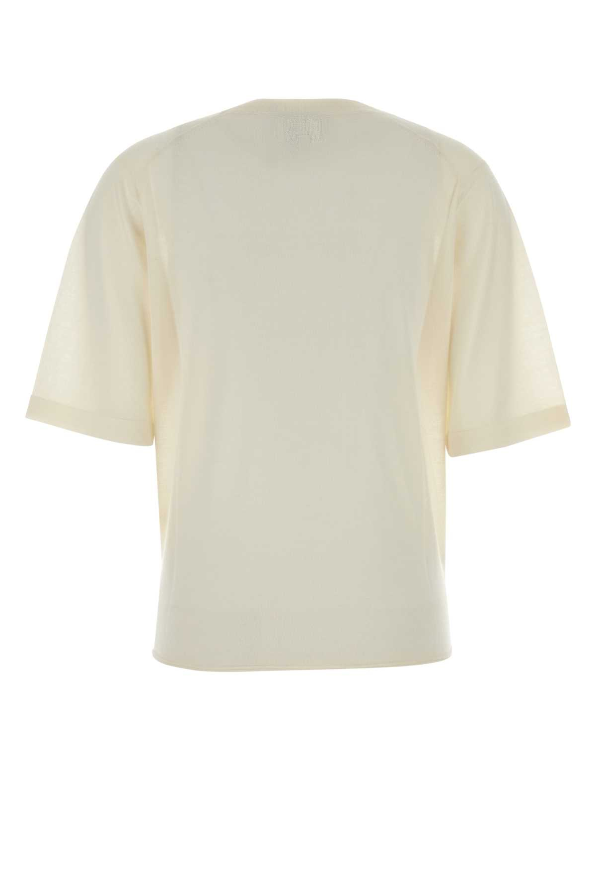 [LouLou De Saison] T-shirts Short Sleeve SS26 NALA IVORY