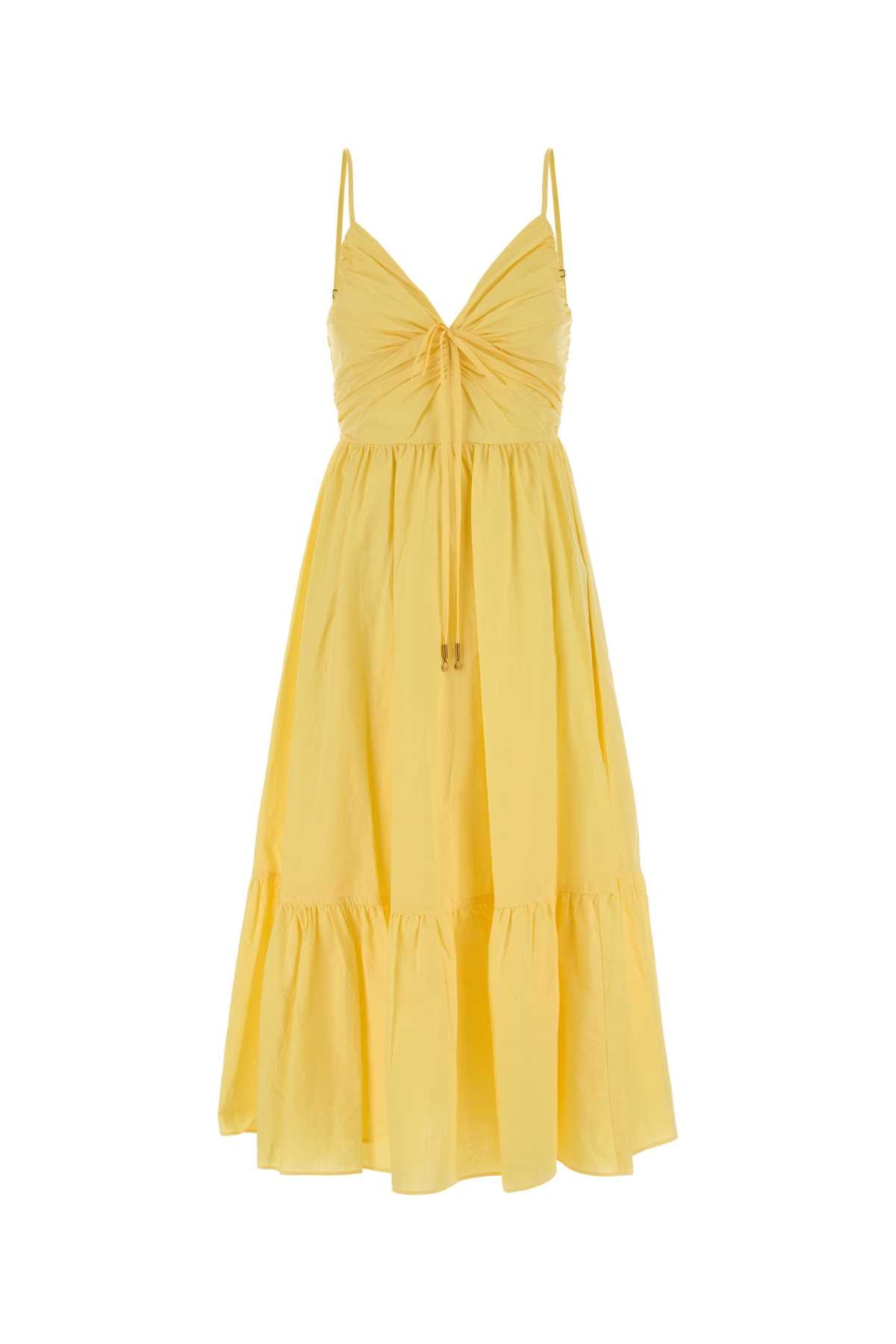 [MICHAEL BY MICHAEL KORS] Sleeveless dress SS26 MS683DHKLZ LEMON