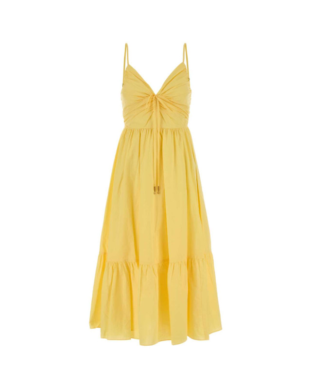 [MICHAEL BY MICHAEL KORS] Sleeveless dress SS26 MS683DHKLZ LEMON