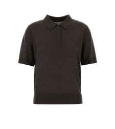 [LouLou De Saison] T-shirts Short Sleeve SS26 MIGO BROWNMELANGE