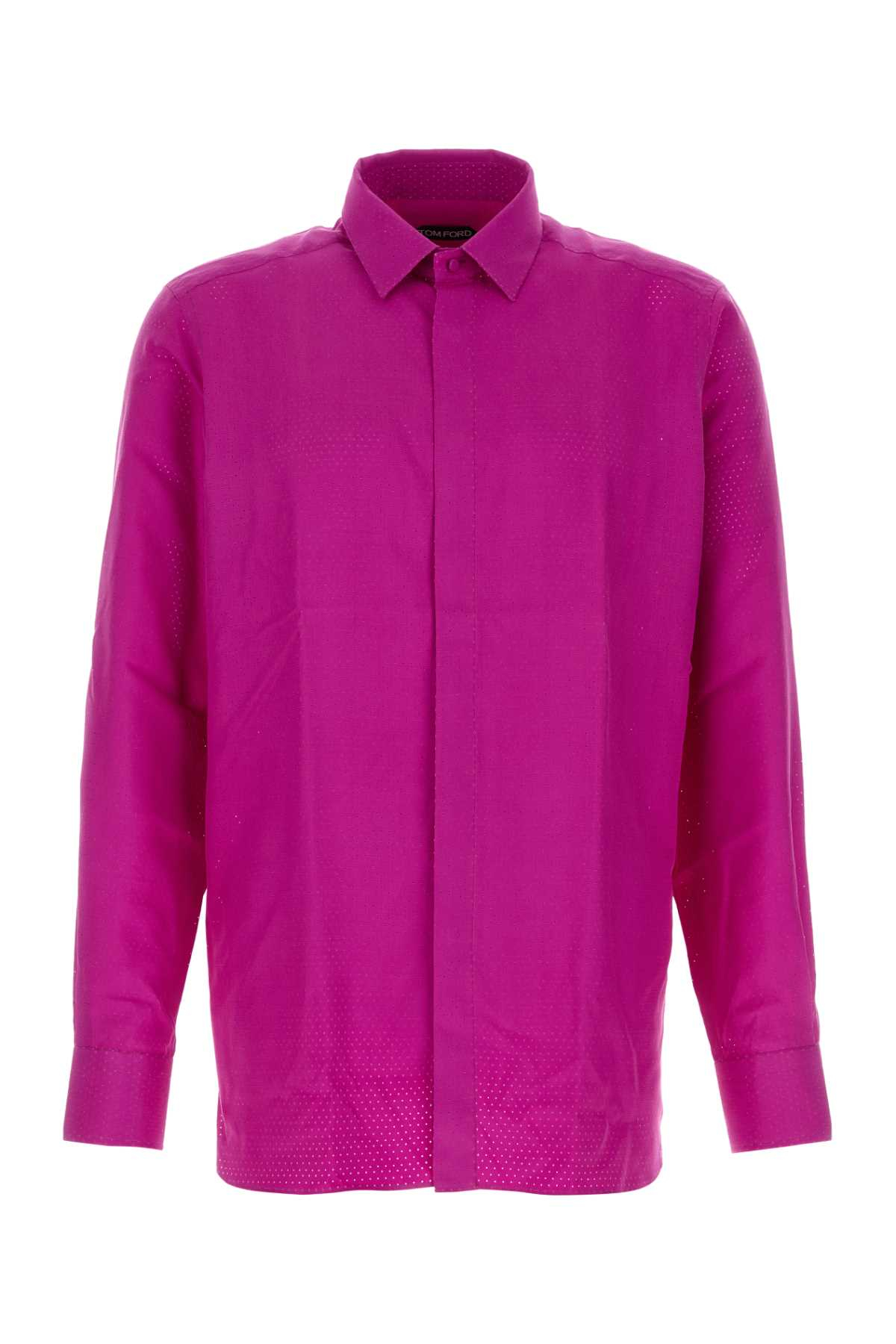 [Tom Ford] Shirts Long Sleeve SS26 HRVF01S0274 PBR