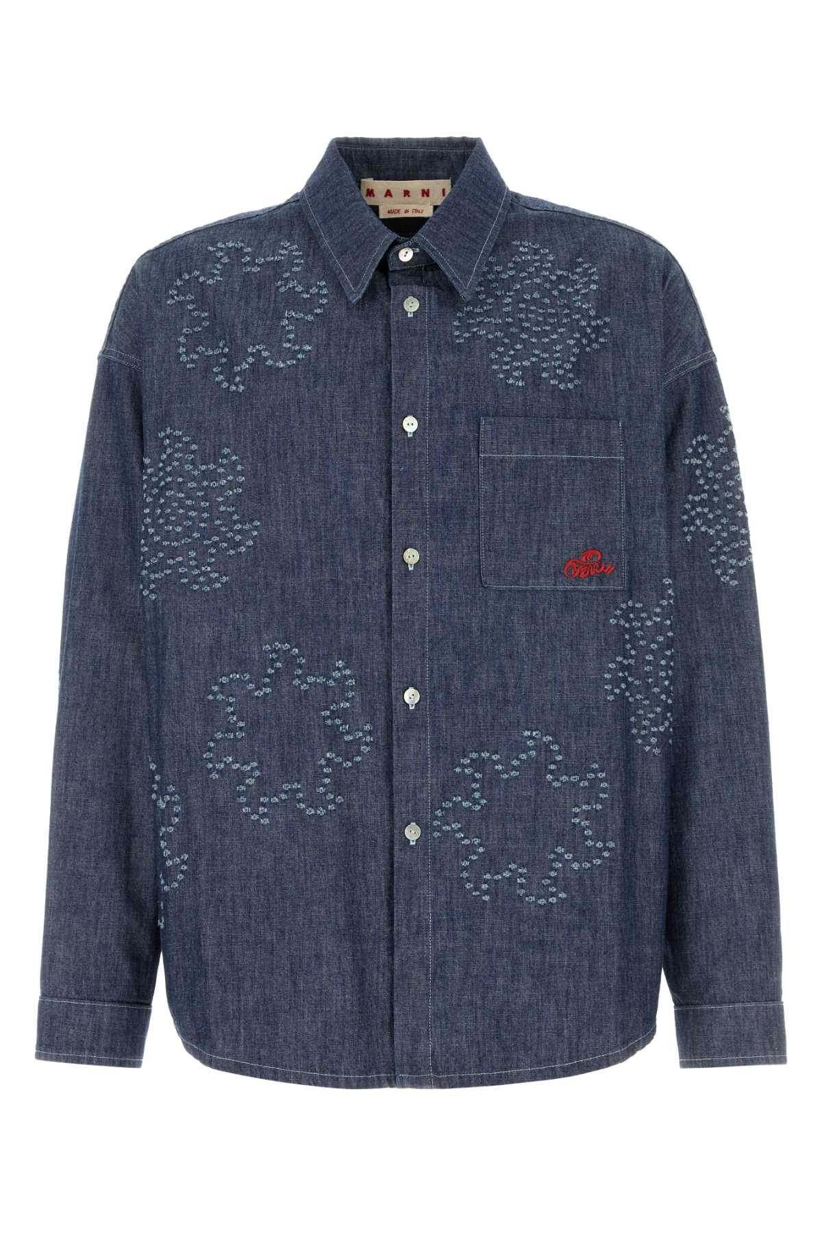 [Marni] Shirts Long Sleeve SS26 CUJU0061S4USCY72 PCB74