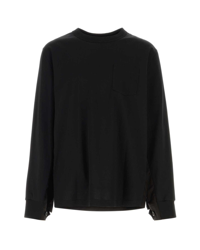 [Sacai] T-shirts Long Sleeve SS26 2603954M 001