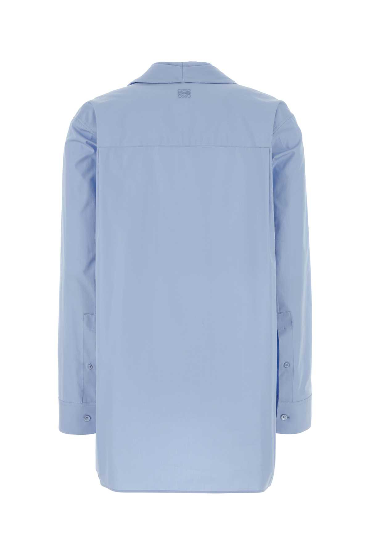 [Loewe] Shirts Long Sleeve SS26 S359Y05XGB SKYBLUE