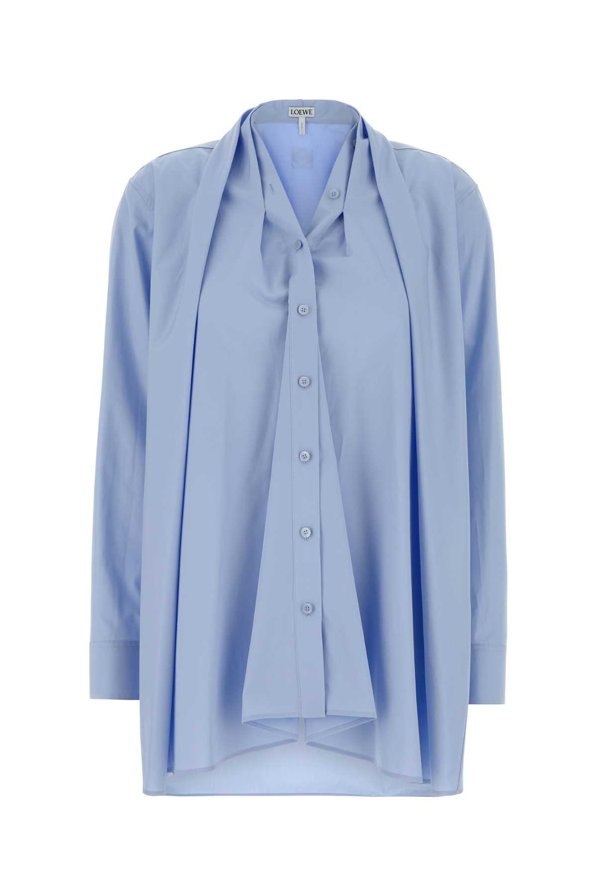 [Loewe] Shirts Long Sleeve SS26 S359Y05XGB SKYBLUE