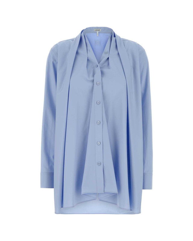 [Loewe] Shirts Long Sleeve SS26 S359Y05XGB SKYBLUE