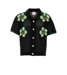 [Casablanca] Shirts Short Sleeve SS26 MSS26KW131601 GLITCHORCHID