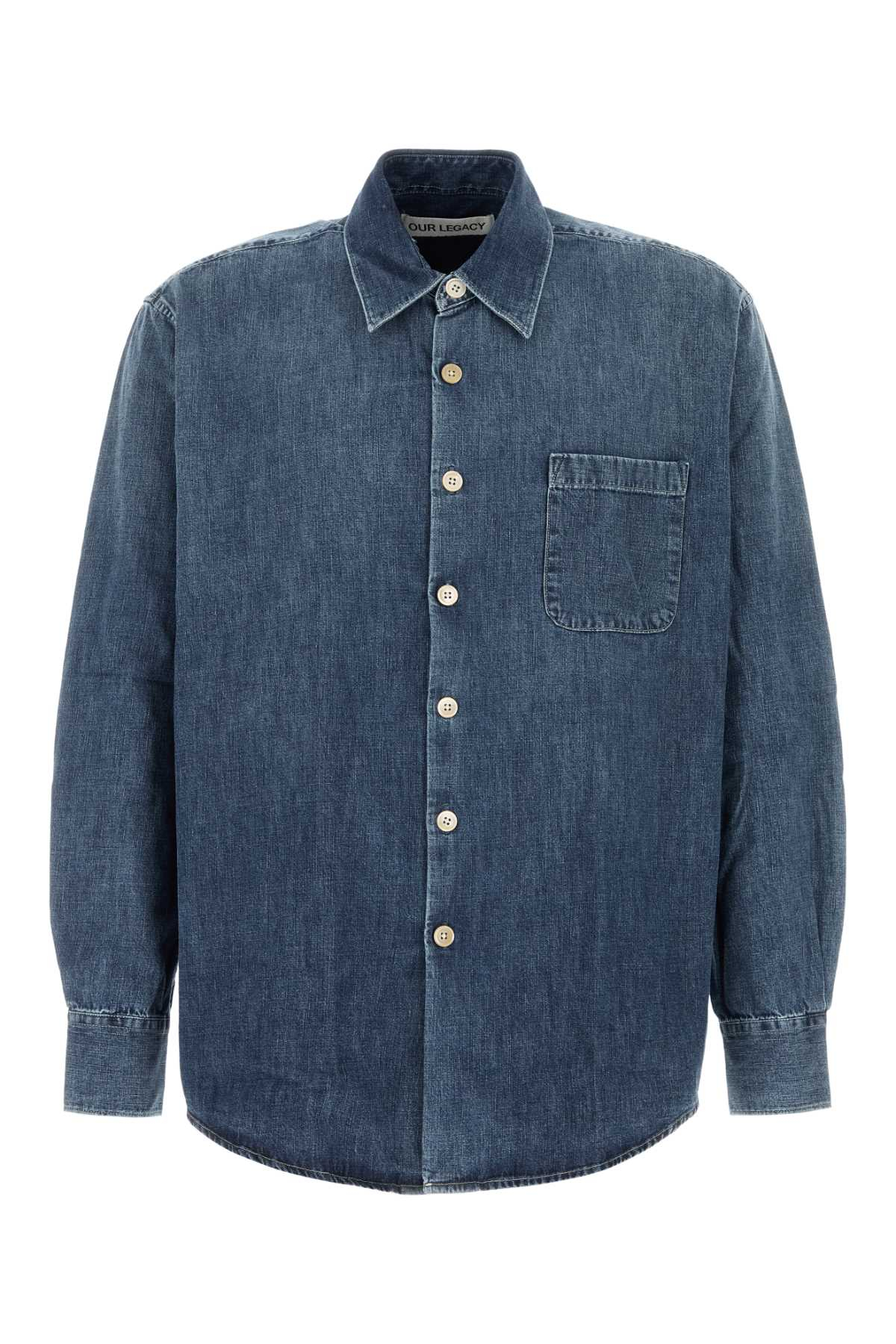 [Our Legacy] Shirts Long Sleeve SS26 M2262AW WHATEVERWASH