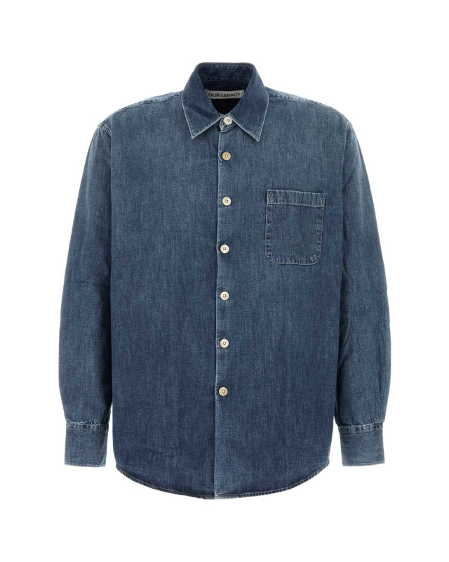 [Our Legacy] Shirts Long Sleeve SS26 M2262AW WHATEVERWASH