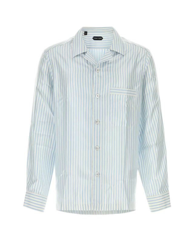 [Tom Ford] Shirts Long Sleeve SS26 HXH012FMS105 WUA