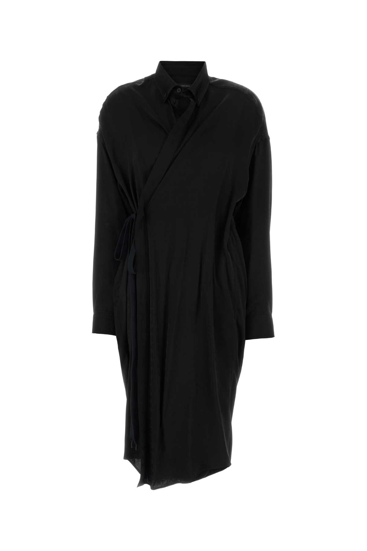 [Balenciaga] Long sleeve dress SS26 857339TTO54 1000