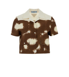 [Prada] Shirts Short Sleeve SS26 P412JSOOO187Q F0005