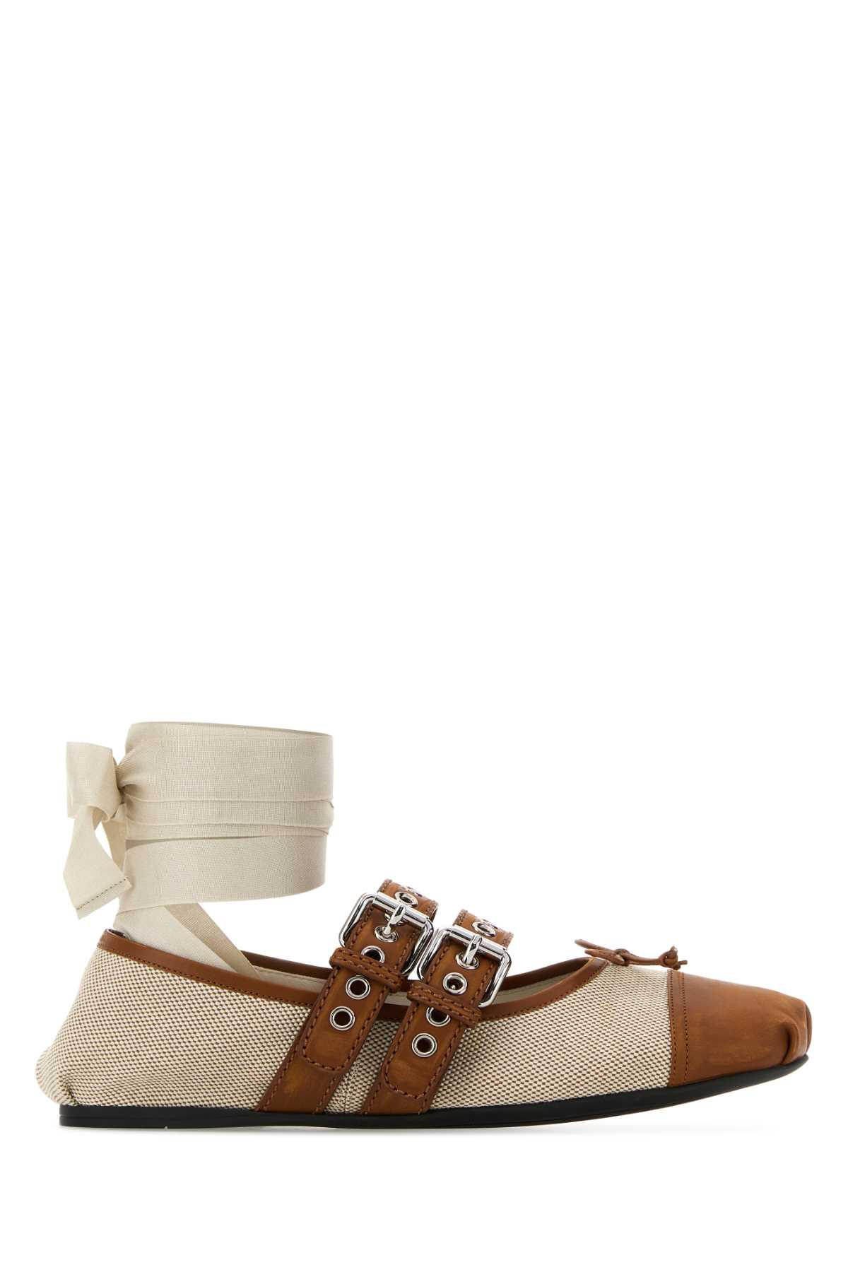 [Miu Miu] Flat shoes SS26 5F608EF0053ZMK F0C4Z
